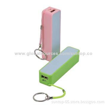 Power Banks in Cheap Price, New Style, 1,500-2,600mAh Capacity